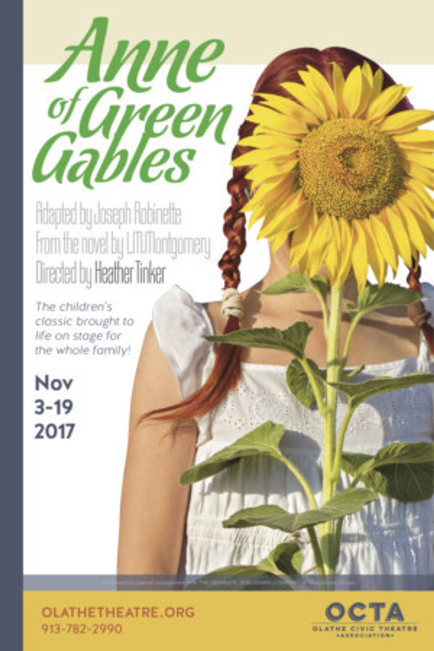 Olathe Civic Theatre Association presents ANNE OF GREEN GABLES  Image