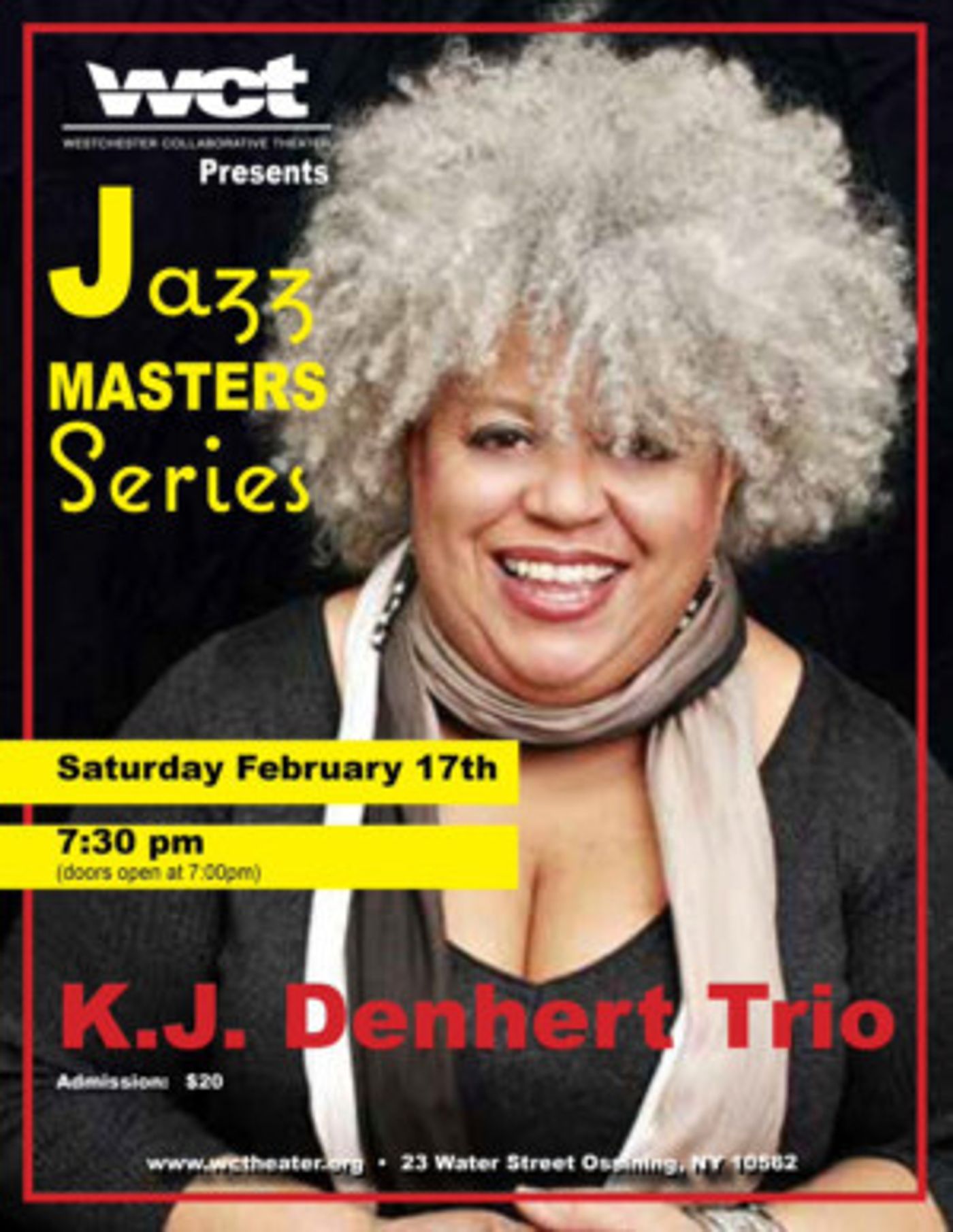 WCT presents Urban Folk Jazz Artists KJ Denhert Trio In Concert  Image