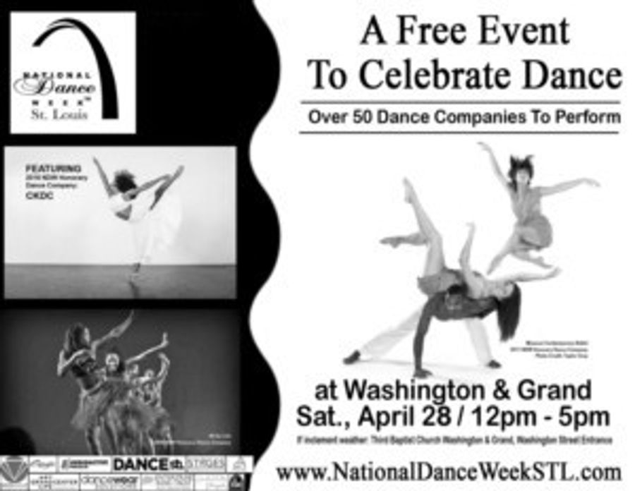 21st NATIONAL DANCE WEEK Announced for St. Louis Image