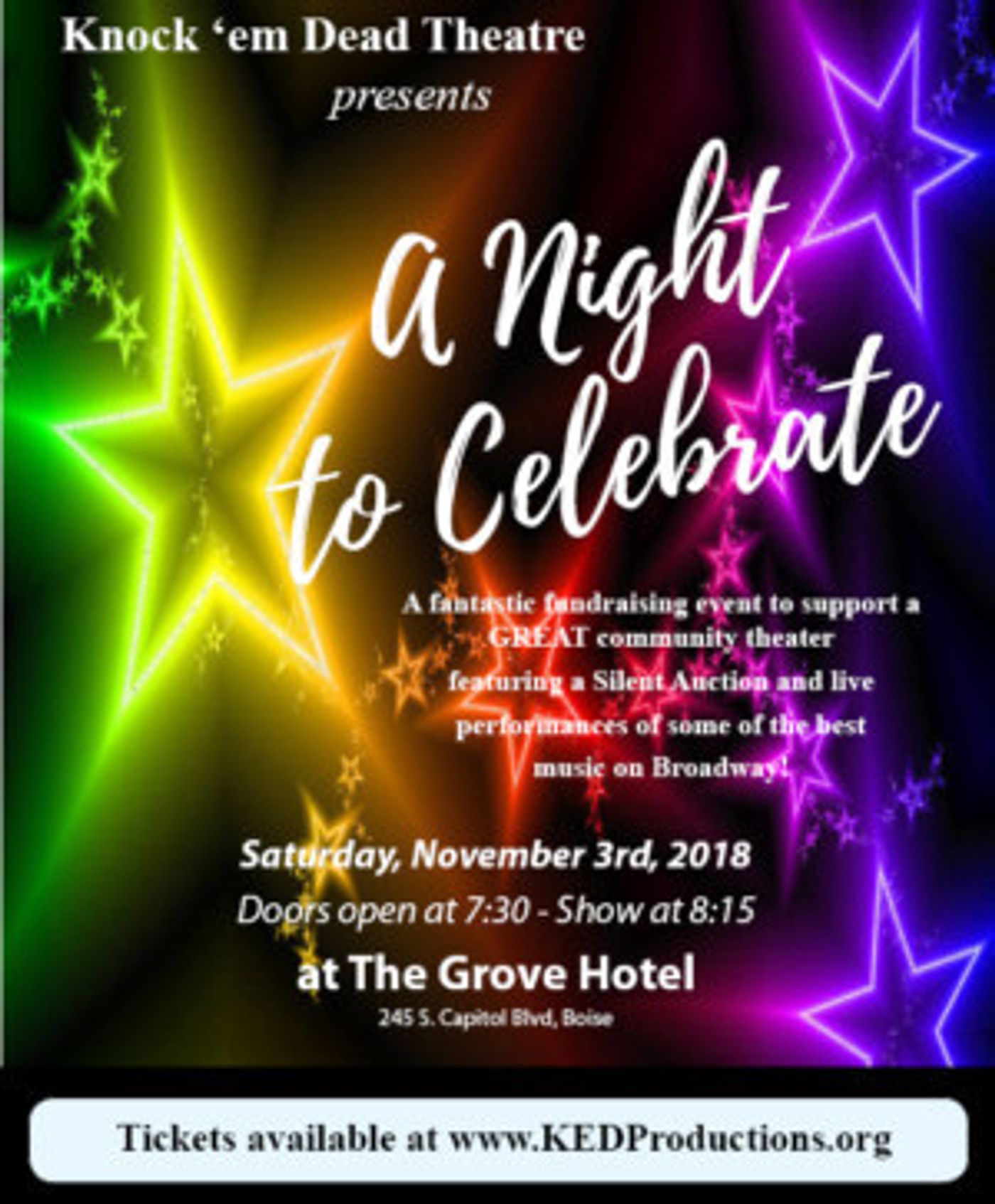 Knock 'em Dead Brings A Bit Of Broadway To Boise  Image