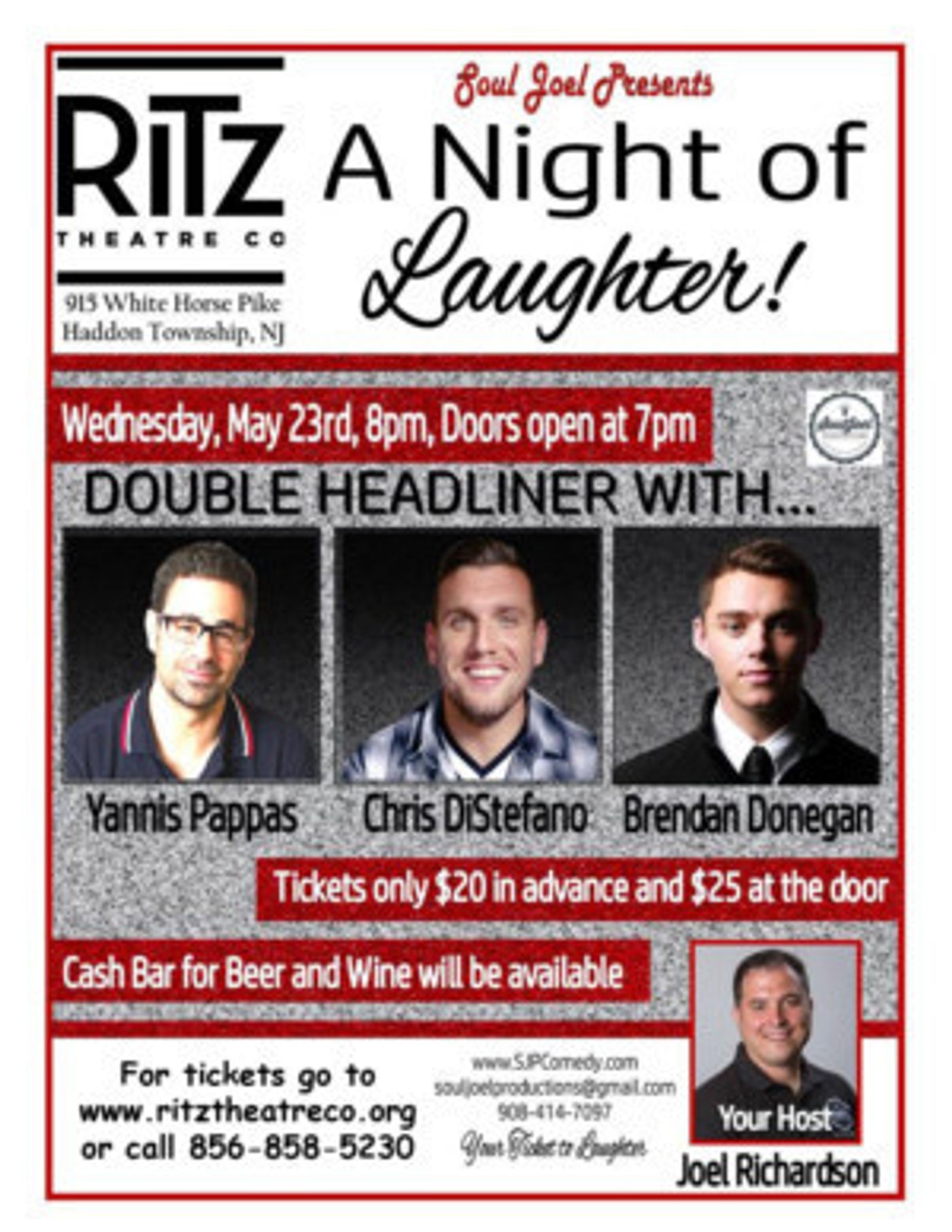 Soul Joel Presents A Night Of Laughter  Image