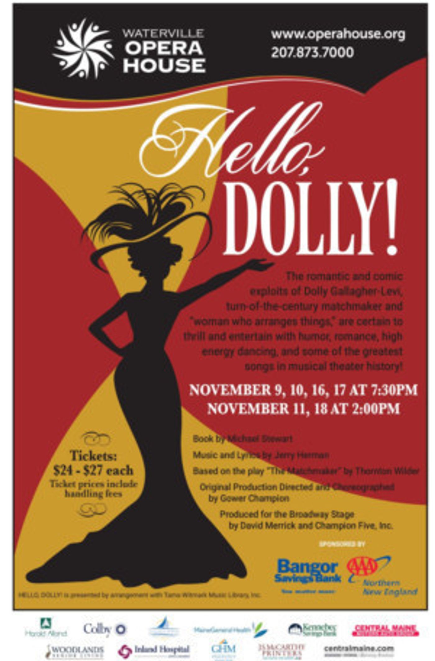 The Waterville Opera House Brings The Love To Waterville With HELLO, DOLLY!  Image