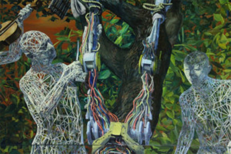 West Harlem Art Fund And Eli Klein Gallery Present Artist Miao Xiaochun On Governors Island Image