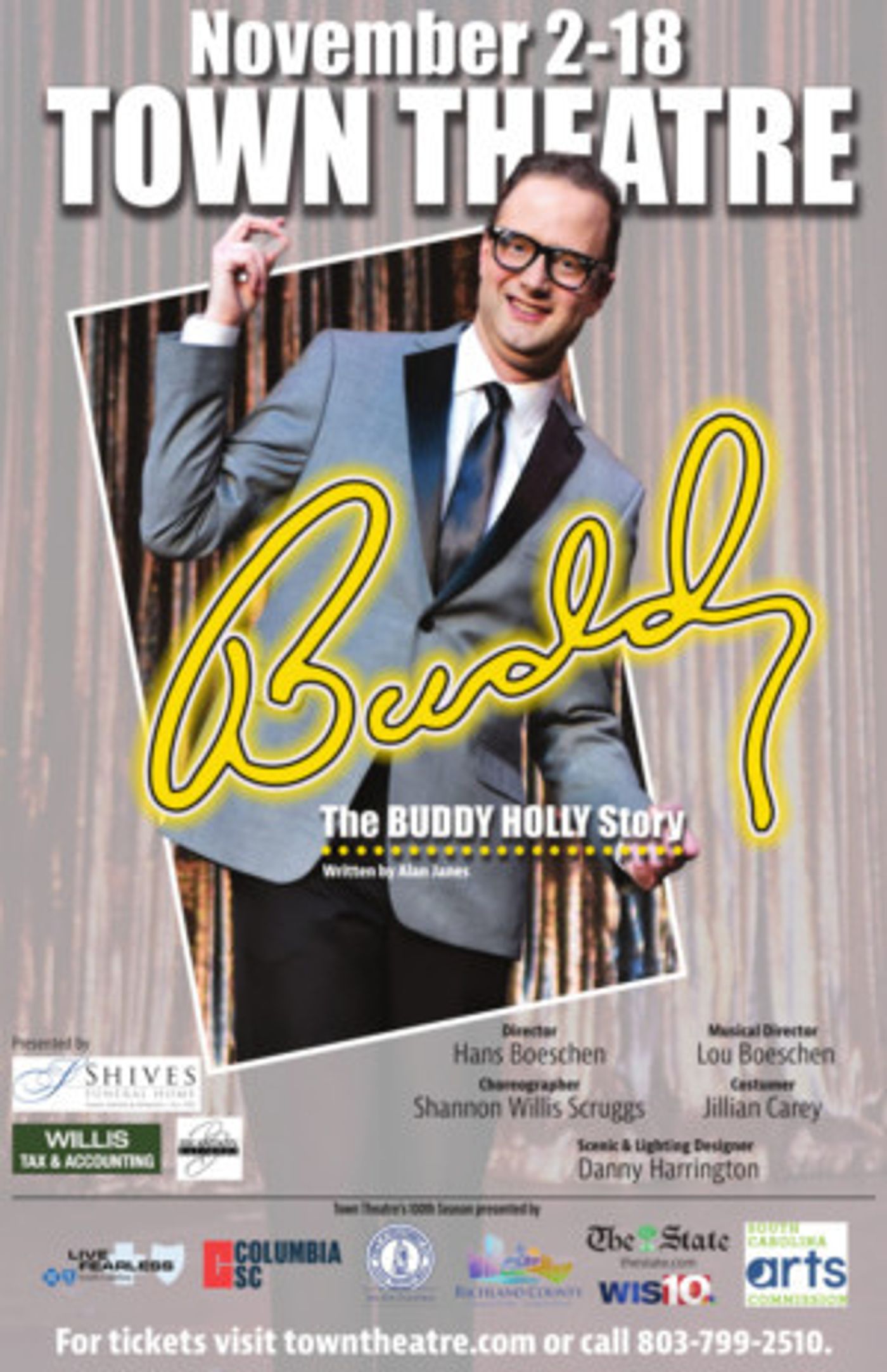 BUDDY: THE BUDDY HOLLY STORY Comes to Town Theatre  Image