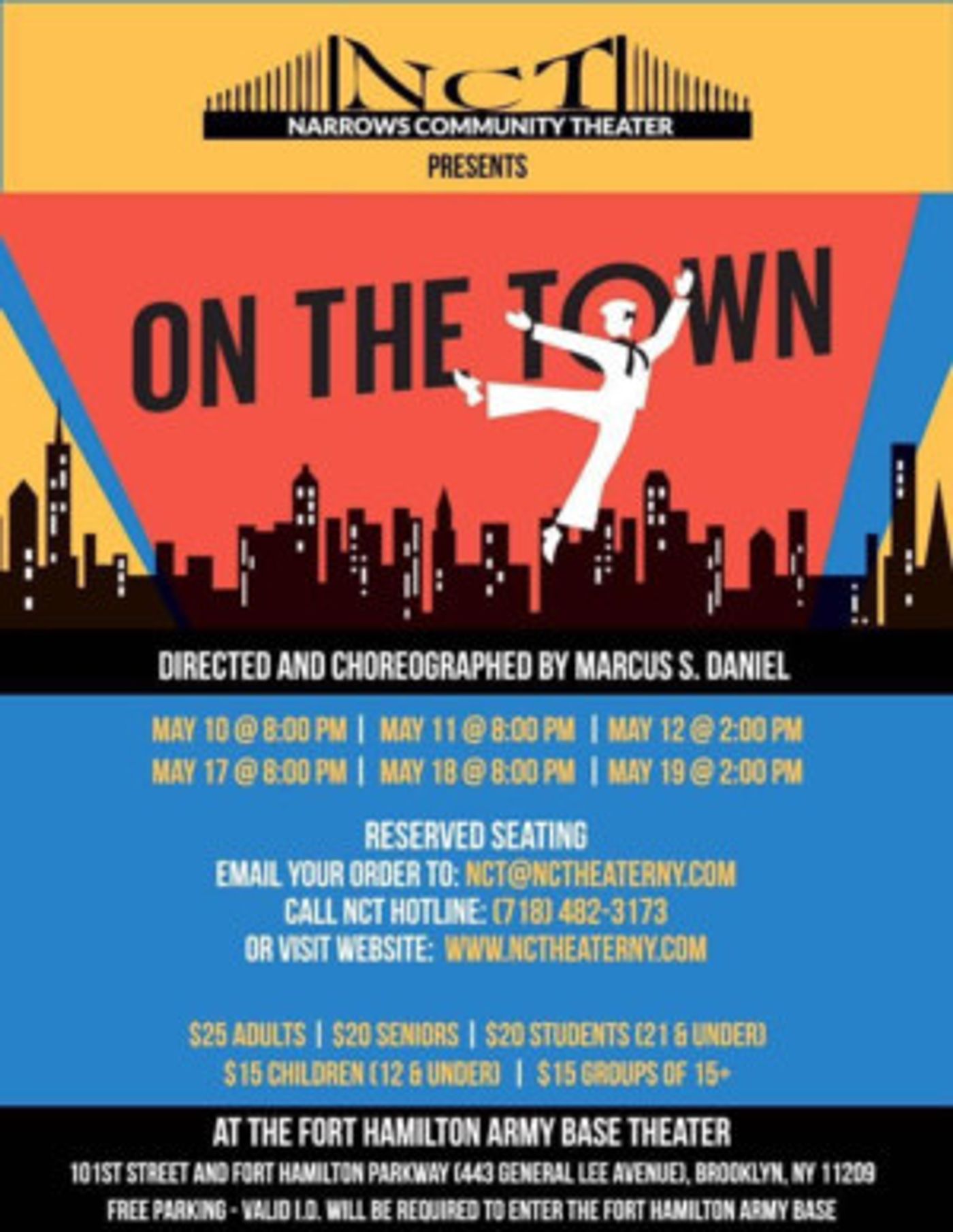 Narrows Community Theater Presents ON THE TOWN  Image