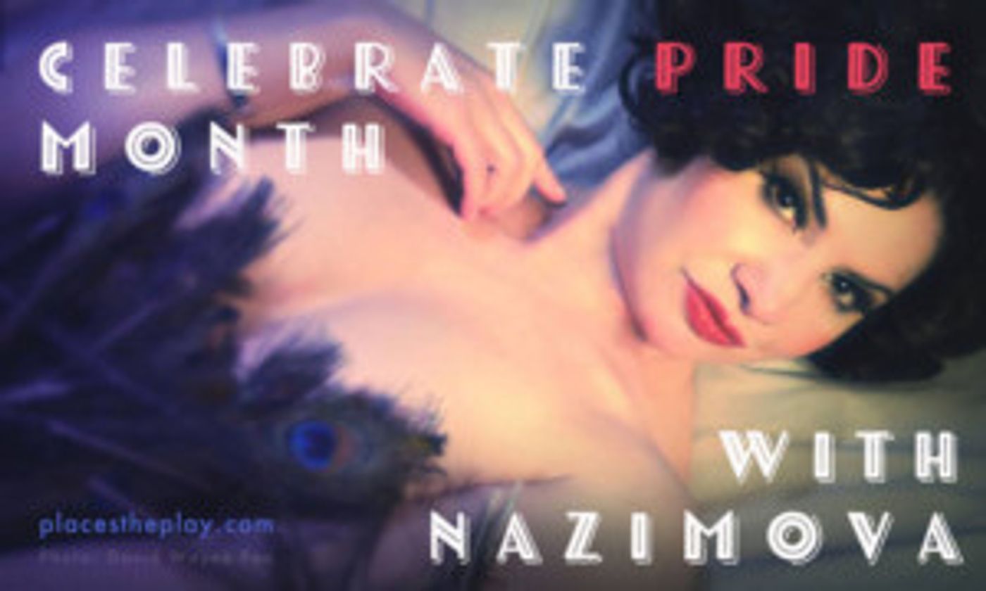 Critically-Acclaimed Multimedia Show About Alla Nazimova, PLACES! By Romy Nordlinger, Comes to HERE  Image