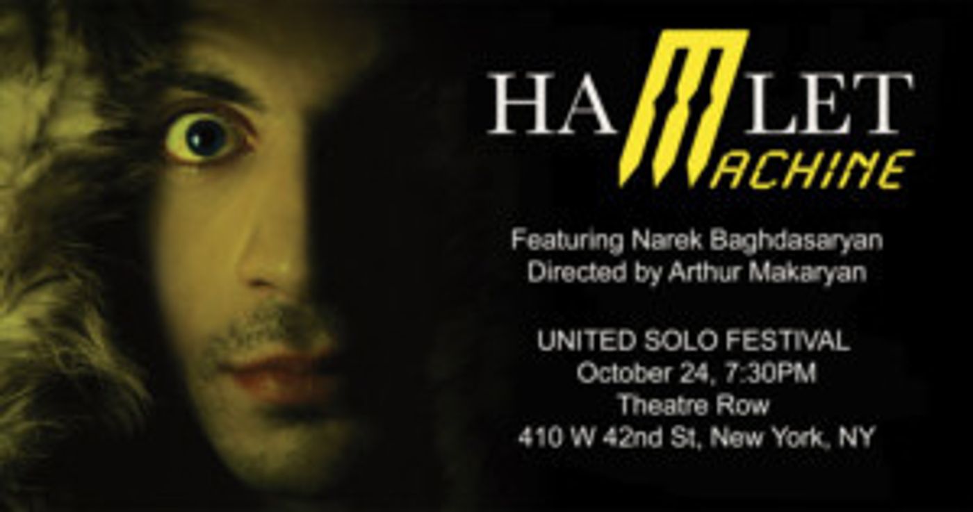Armenian Solo Show To Debut Off-Broadway  Image