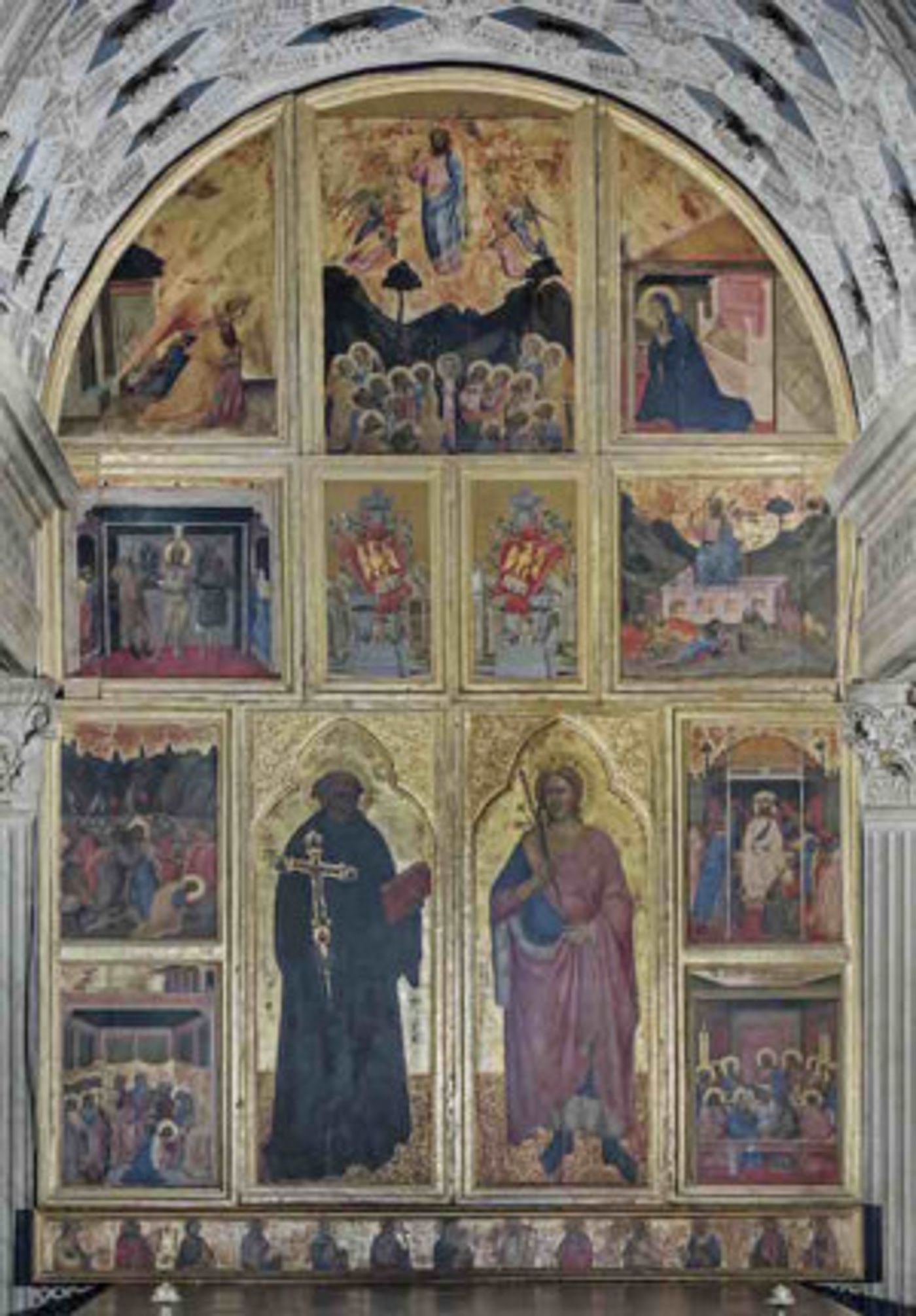 San Miniato Basilica Celebrates 1000th Anniversary With Restoration Of 15th C. Chapel Of The Crucifix Thanks To Support Of Friends Of Florence  Image