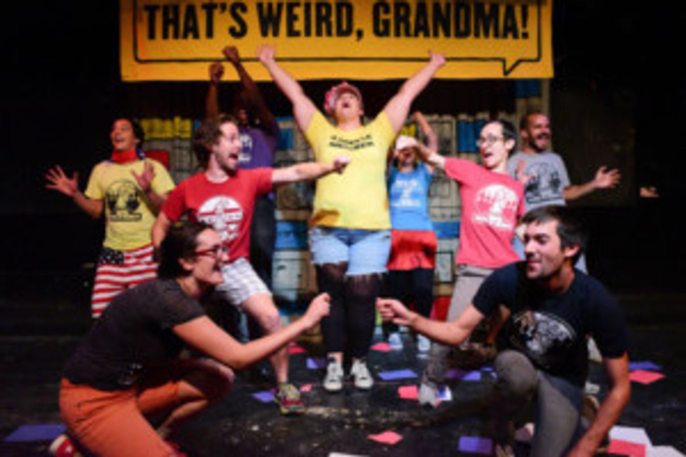 Barrel Of Monkeys' THAT'S WEIRD, GRANDMA: Stories For Change Opens 1/22 Image