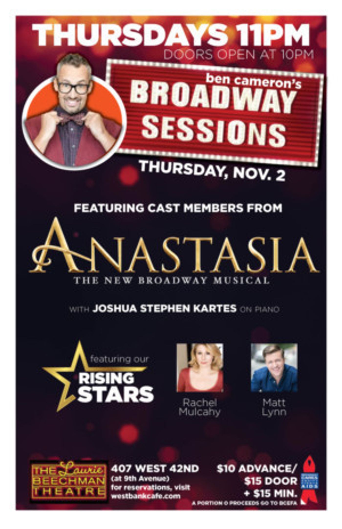 ANASTASIA Cast Members Set For Broadway Sessions This Week  Image