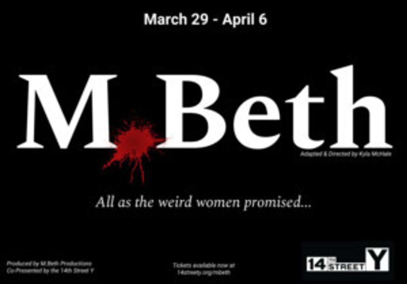 M.Beth Productions PRESENTS M.BETH: An All Female Adaptation  Image