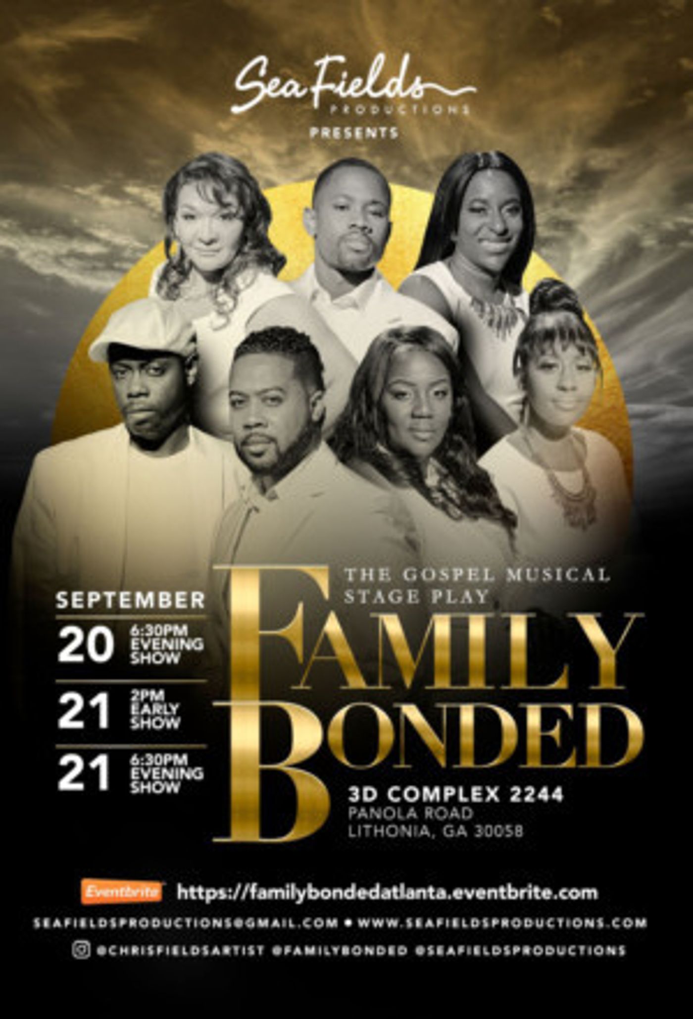 FAMILY BONDED A Gospel Musical Stage Play Premieres This Fall  Image