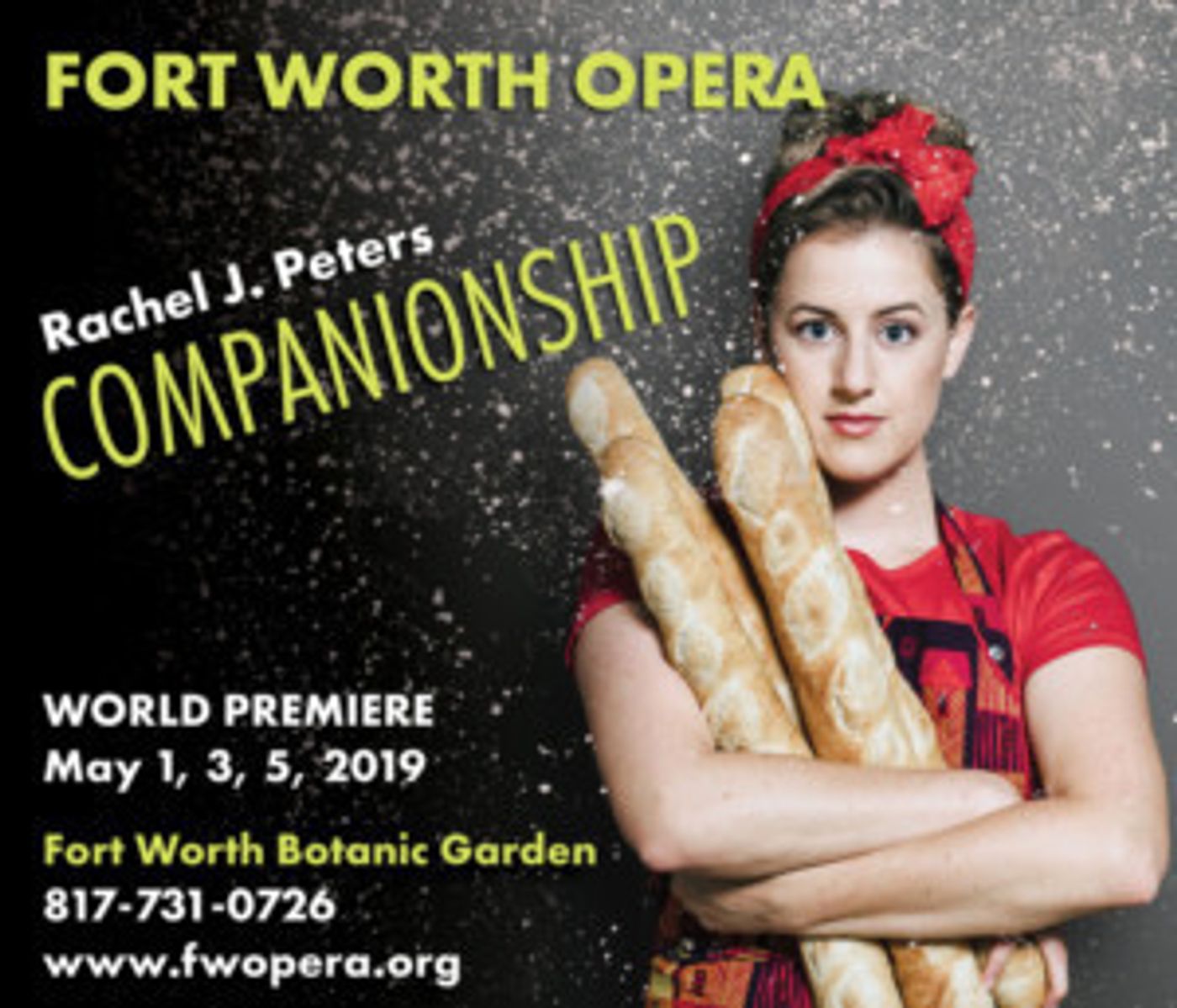 Fort Worth Opera Announces World Premiere Opera COMPANIONSHIP & Full Casting For 2019 Festival Season  Image