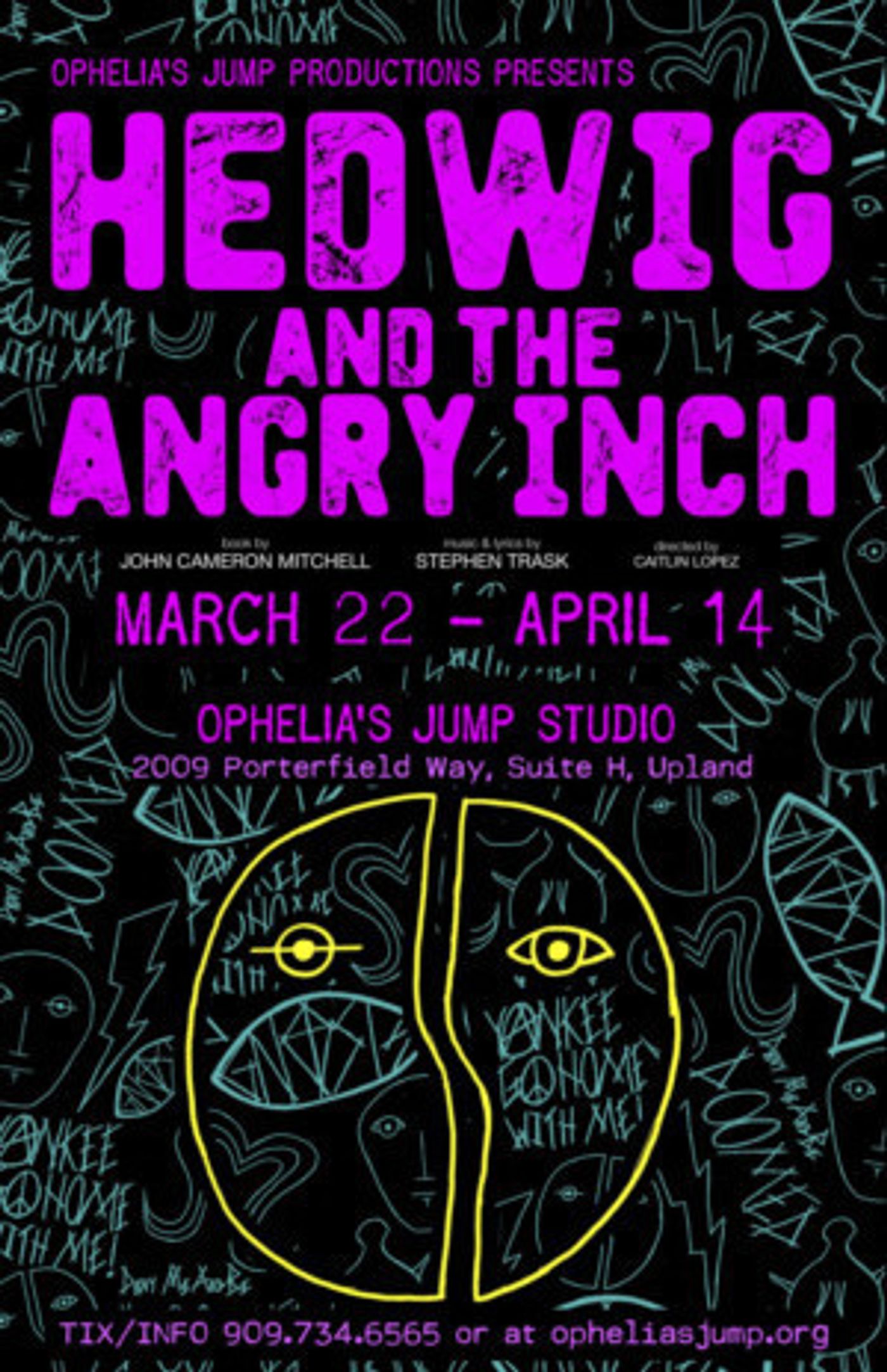 Ophelia's Jump Presents Hedwig And The Angry Inch  Image