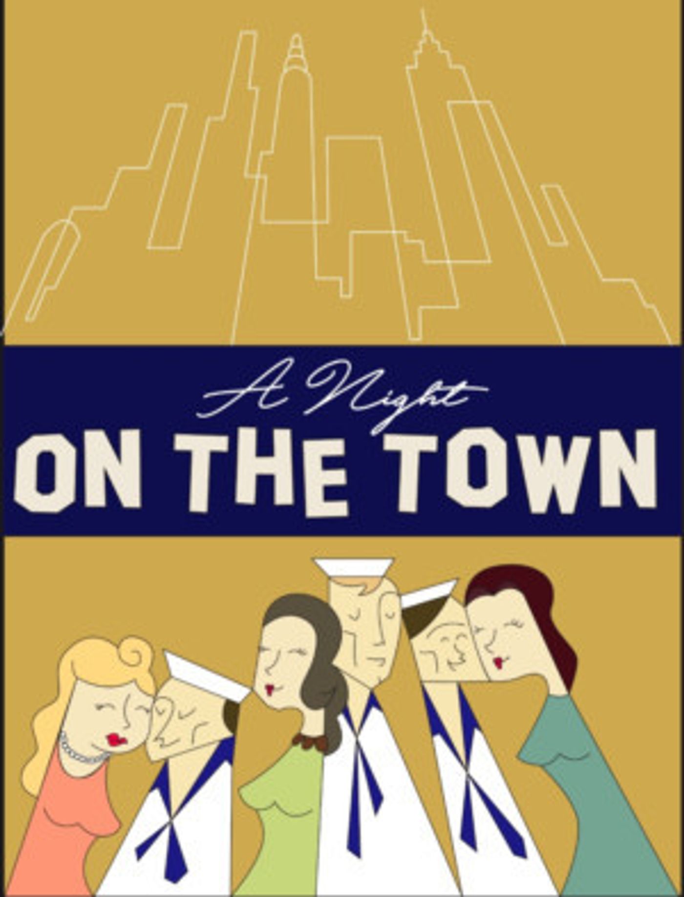 The Cast of ON THE TOWN Will Perform At The Green Room 42  Image