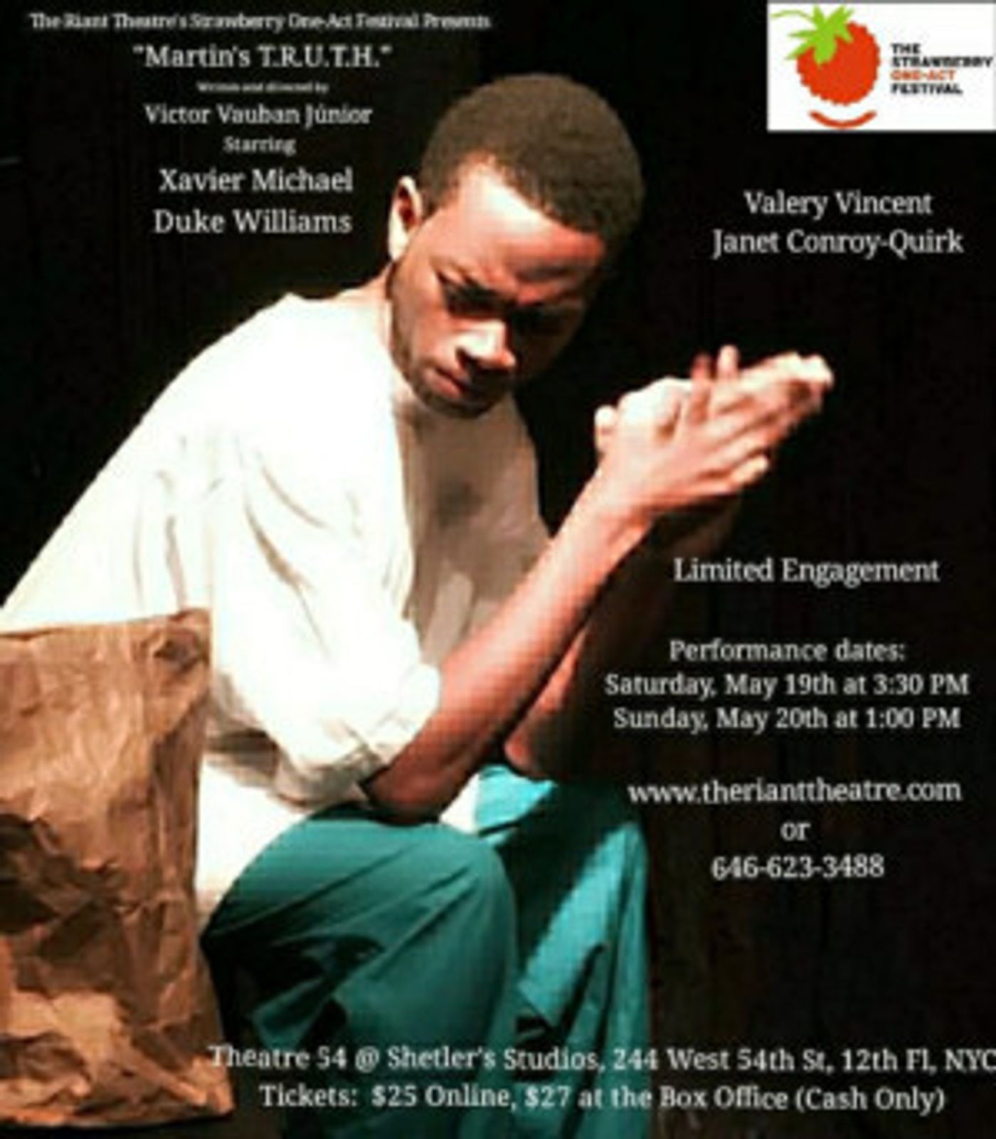 MARTIN'S TRUTH By Victor Vauban Junior Comes to Strawberry One Act Festival  Image