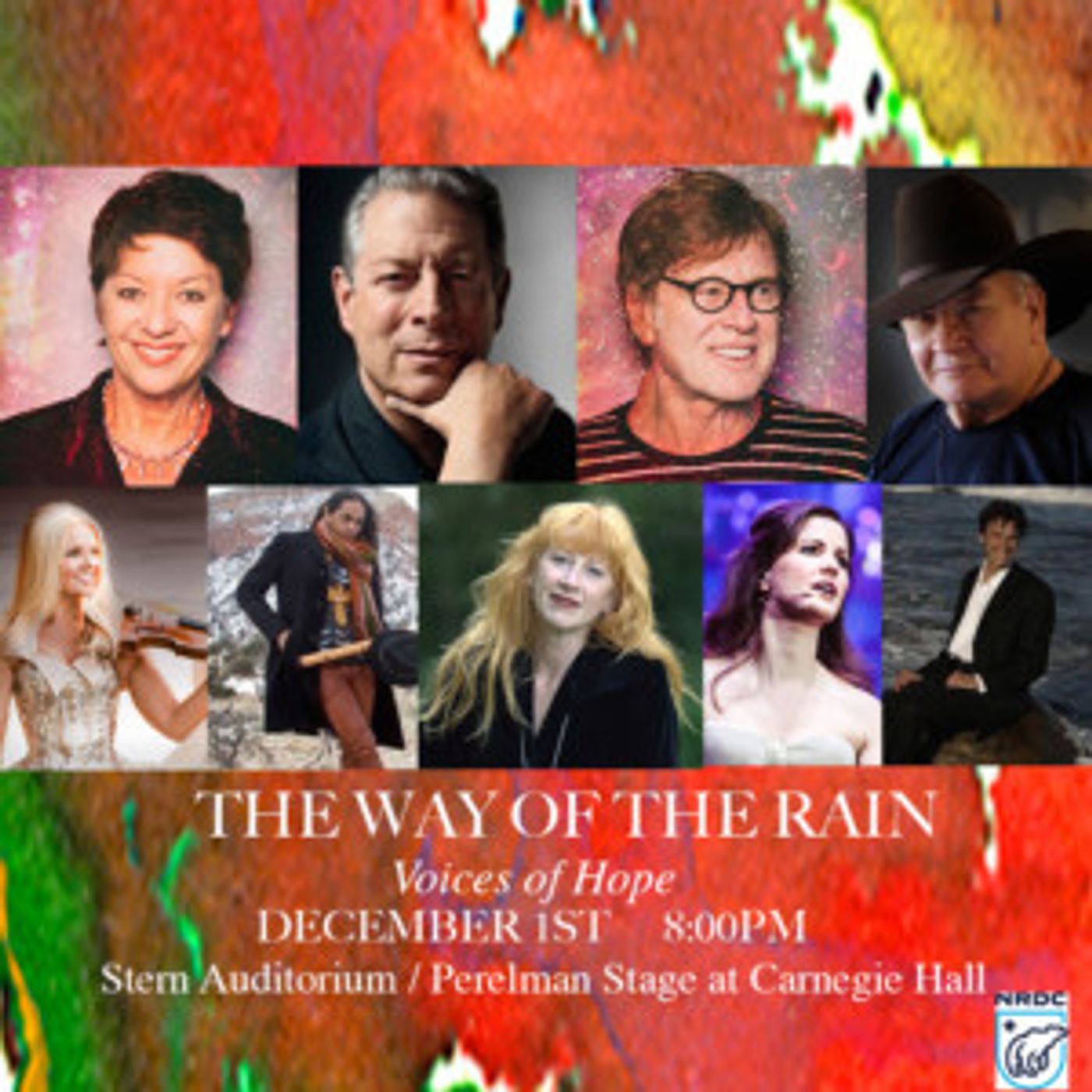 Robert Redford and Al Gore Team for 'THE WAY OF THE RAIN' Benefit Concert for Planet Earth  Image