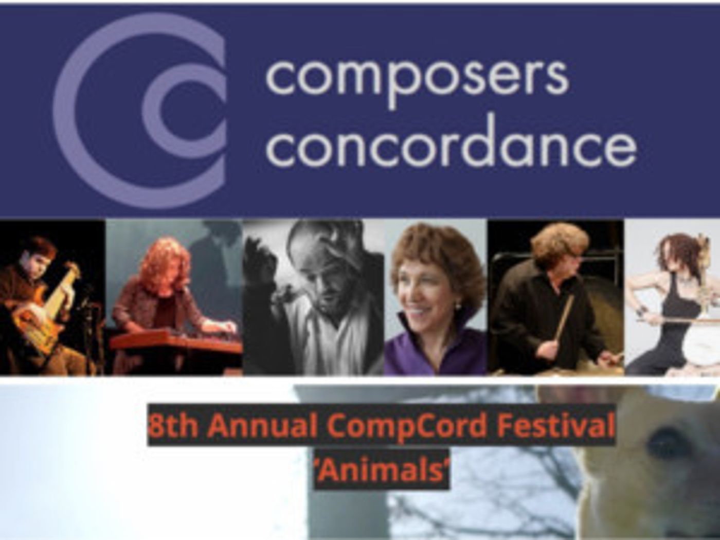 Composers Concordance Presents 8th Annual CompCord Festival - 'Animals'  Image