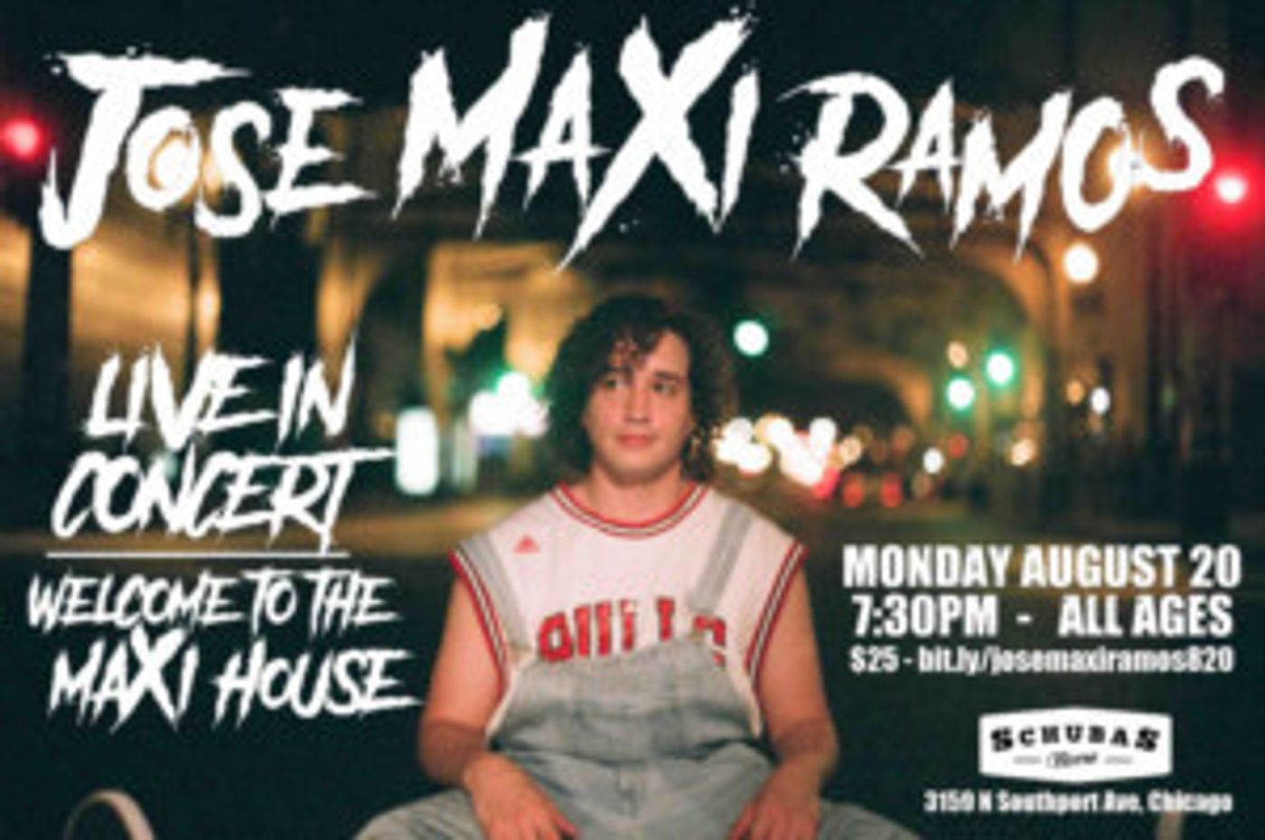 HAMILTON in Chicago's Jose Maxi Ramos Will Make Hometown Concert Premiere At Schuba's  Image