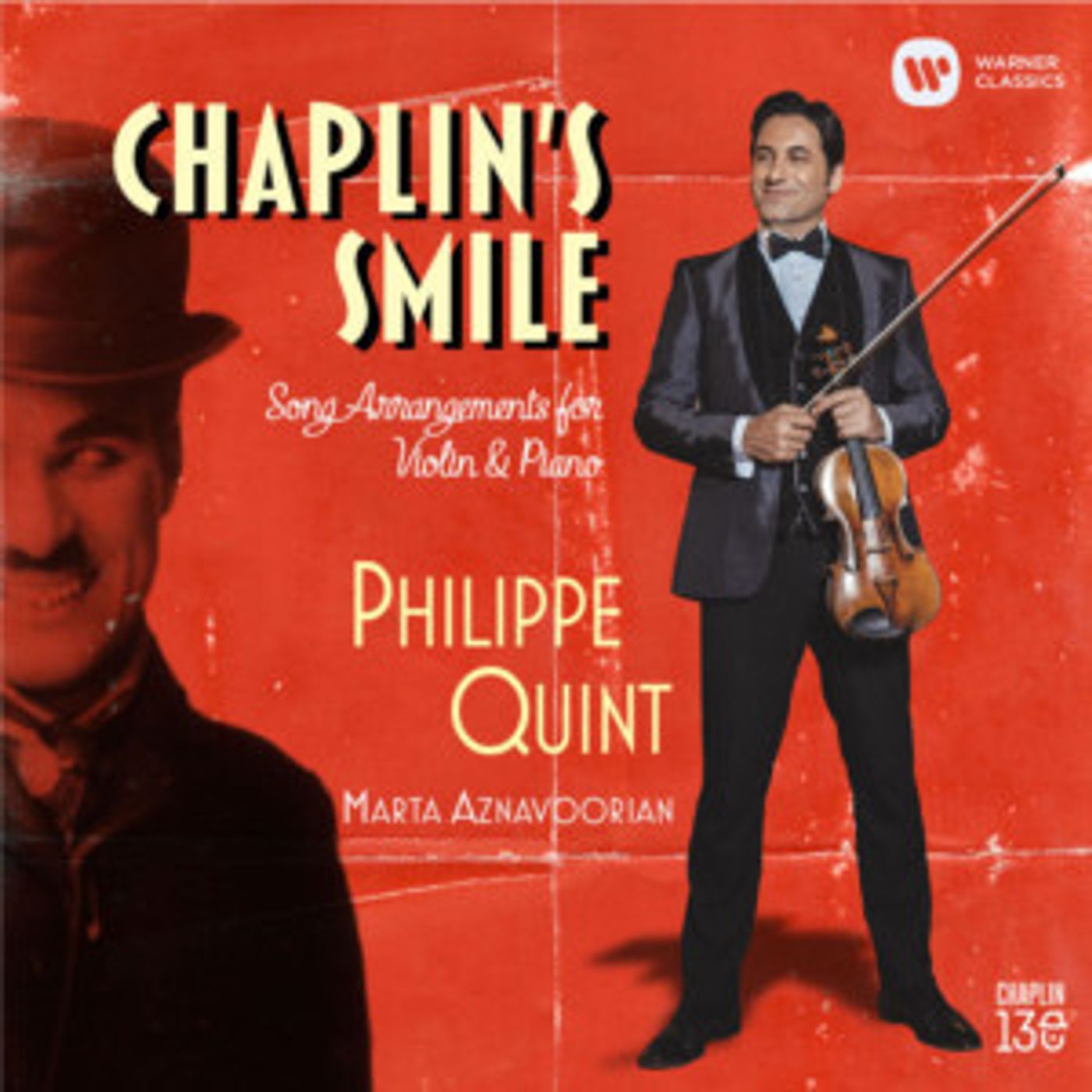 Violinist Philippe Quint Releases Chaplin's Smile On Warner Classics, Feat. Joshua Bell  Image