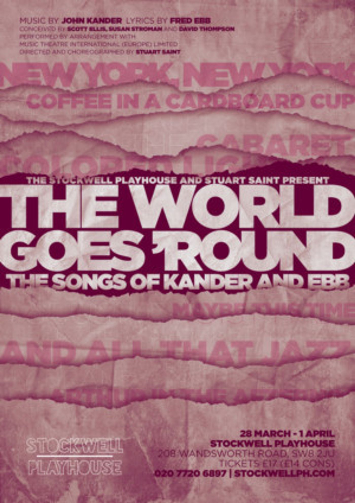 Revival Of THE WORLD GOES 'ROUND To Open For A Limited Run At The Stockwell Playhouse  Image