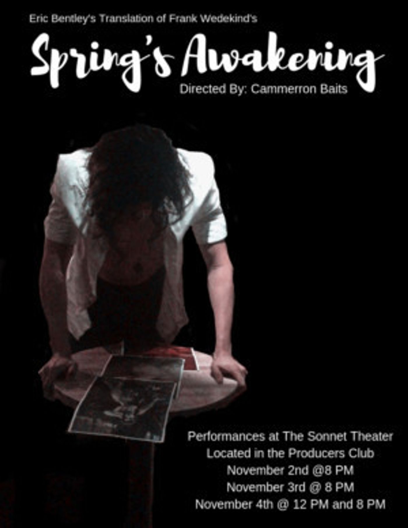 SPRING'S AWAKENING To Play At The Producers Club This Weekend!  Image