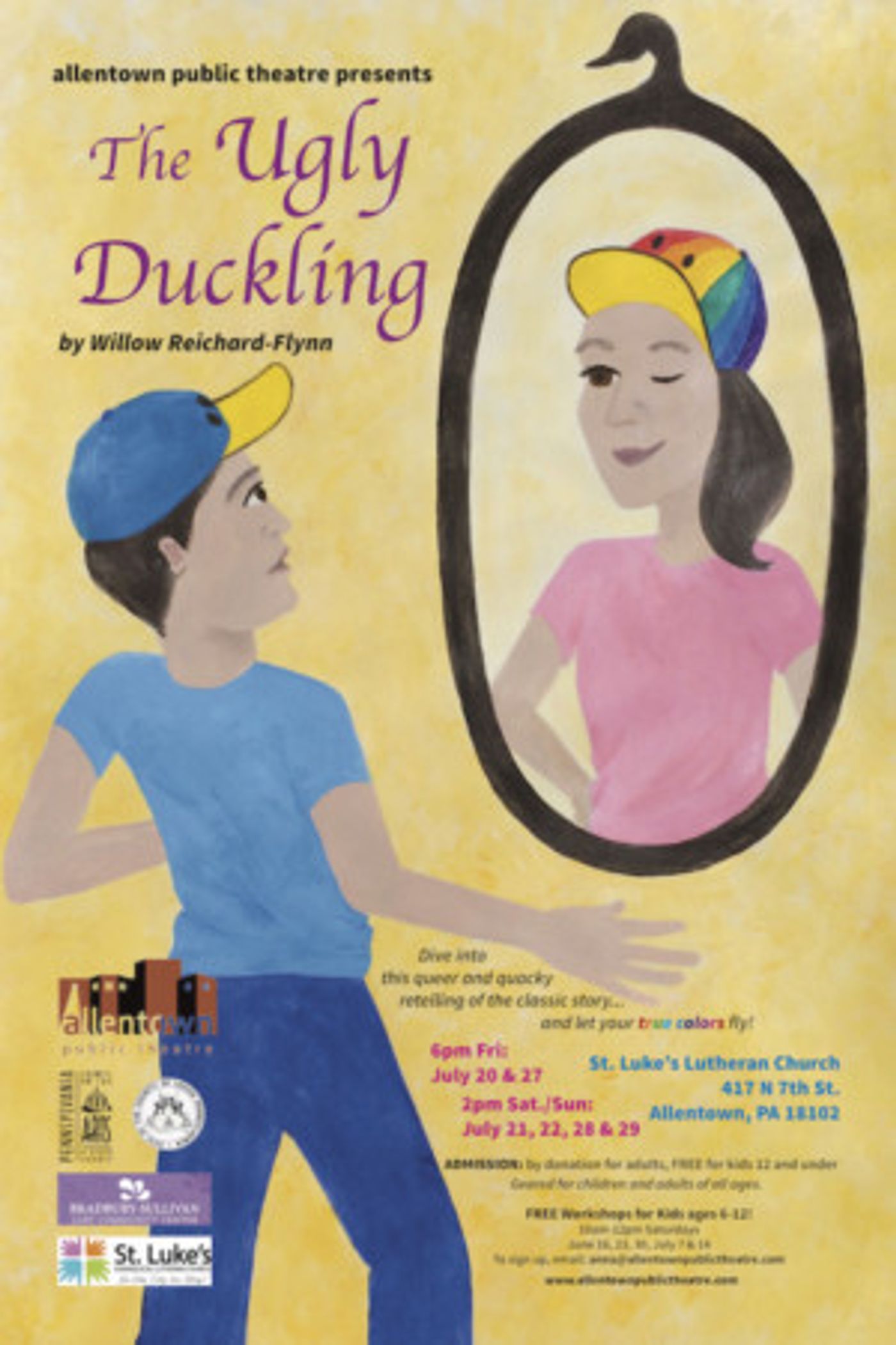 Dive Into a Queer and Quacky Retelling of THE UGLY DUCKLING at Allentown Public Theatre  Image