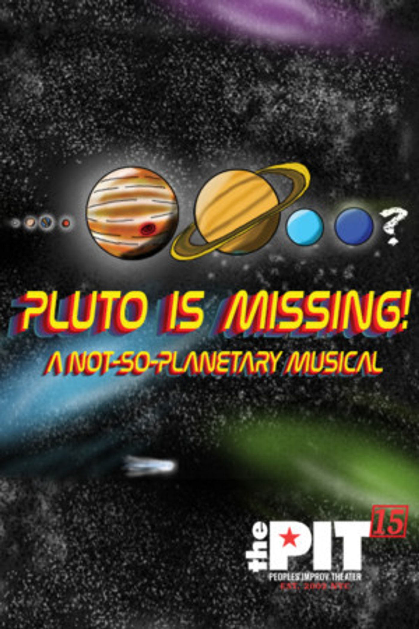 The Peoples Improv Theater Announces Extended Run of PLUTO IS MISSING! A Not-So-Planetary Musical  Image