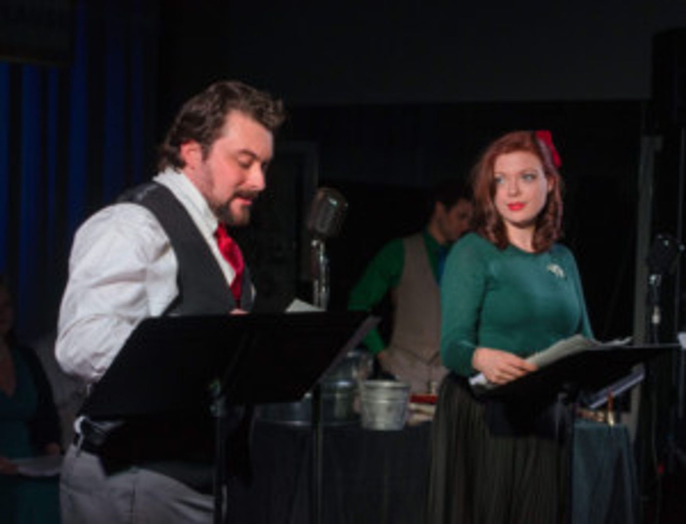 IT'S A WONDERFUL LIFE, A LIVE RADIO PLAY at the Chain Theatre and Woodside Library  Image