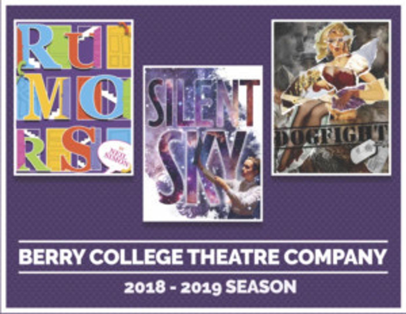 Berry College Theatre Company Announces Season - DOGFIGHT and More  Image