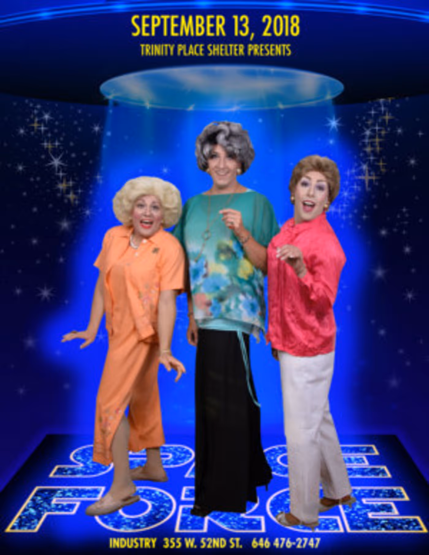 The Golden Gays NYC Join Lady Bunny Et Al For Trinity Place Shelter Fundraiser  Image