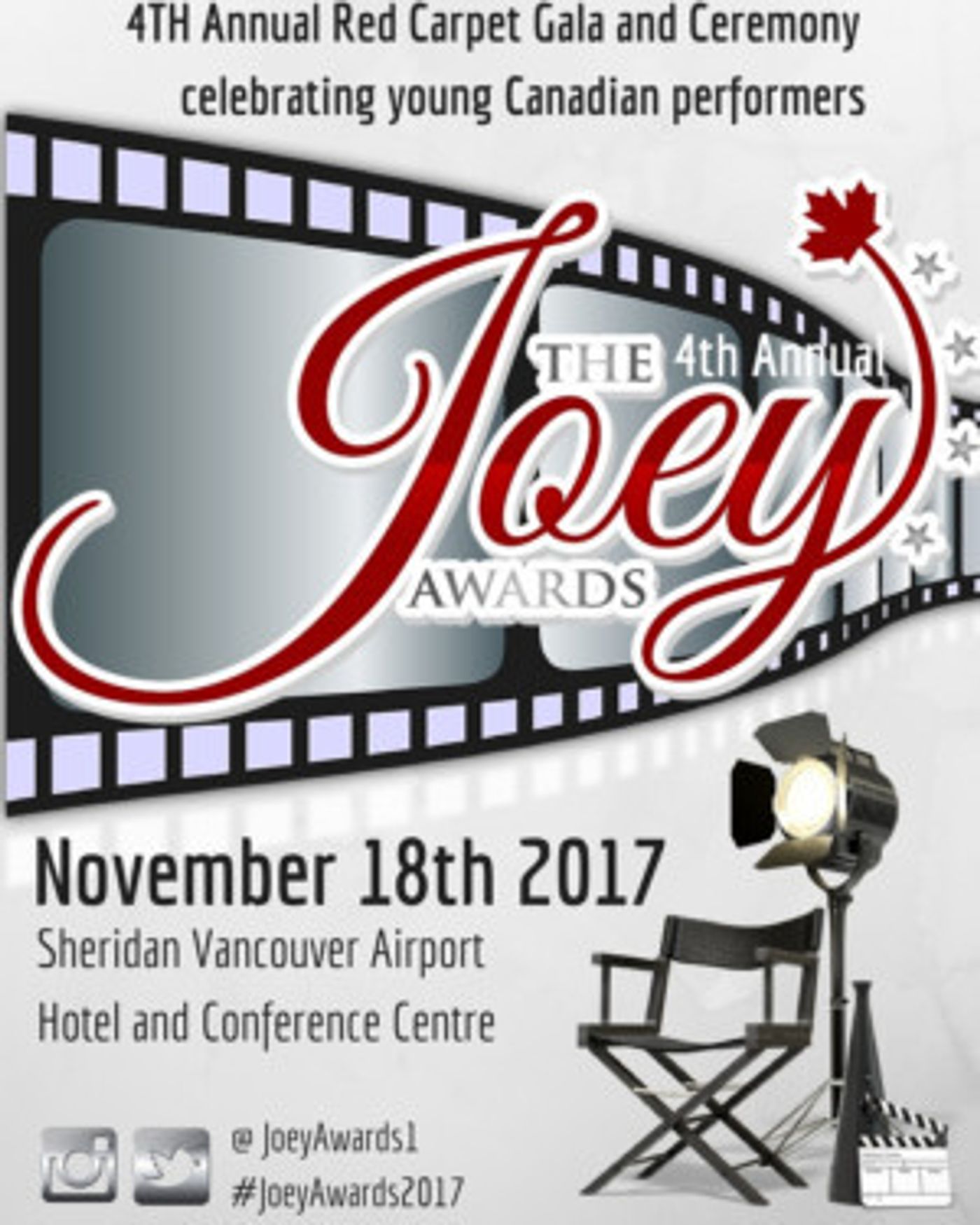 The 4th Annual Joey Awards Celebrate Canadian Youth In Film And Onstage Image