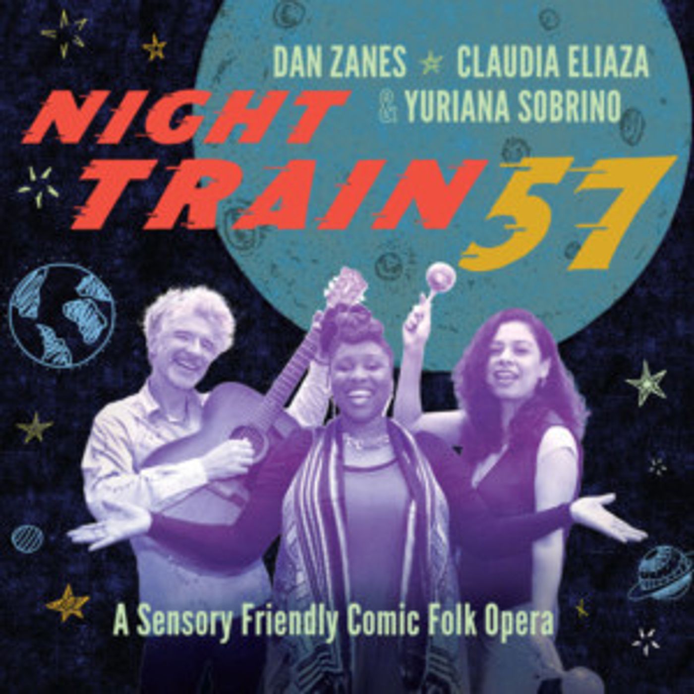 Dan Zanes & Claudia Eliaza Bring Sensory Friendly Comic Folk Opera NIGHT TRAIN 57 to NYC  Image