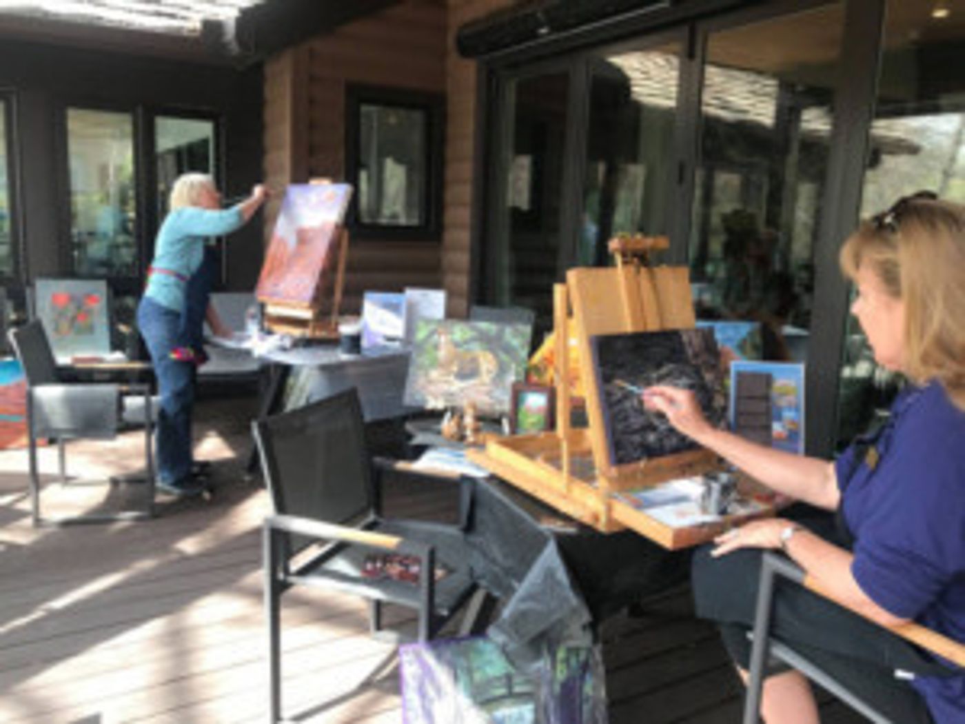 Goldenstein Gallery's Artist In Residence At L'Auberge Celebrates 3rd Anniversary  Image