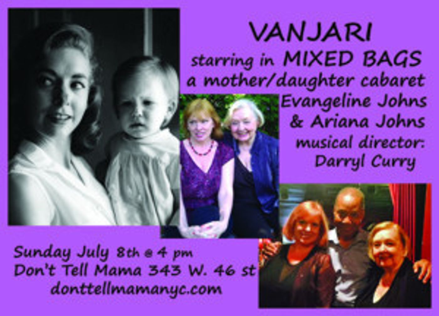 VANJARI: The Mother/Daughter Cabaret Debuts July 8th  Image