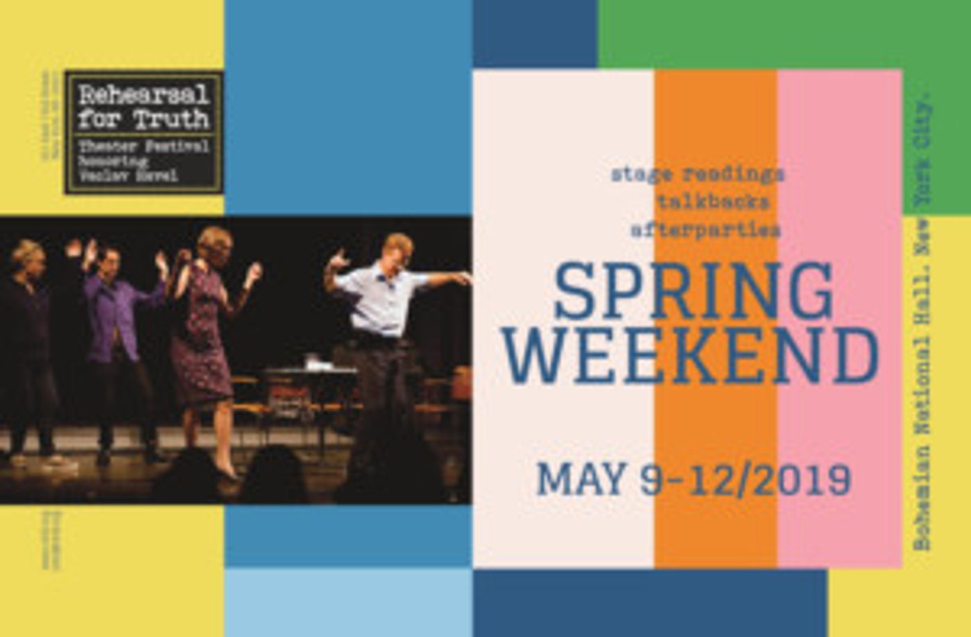 REHEARSAL FOR TRUTH Theater Festival Announces SPRING WEEKEND  Image