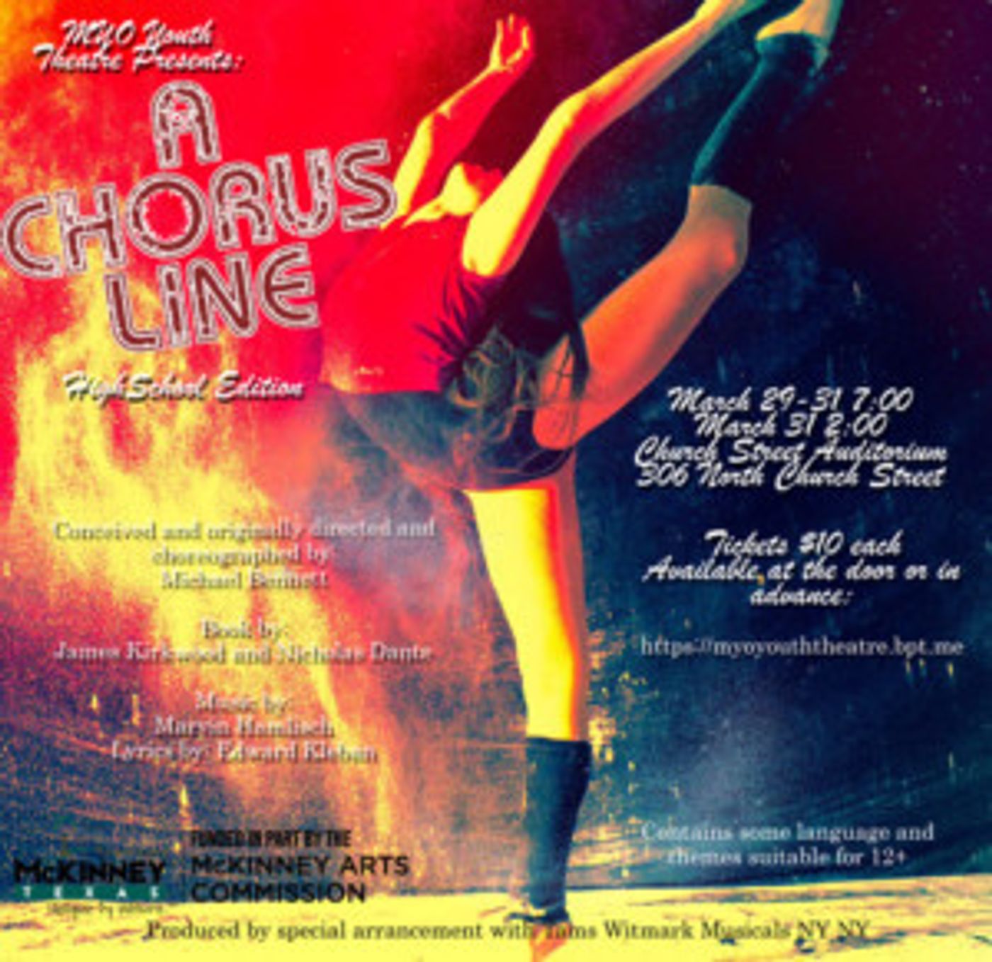 MYO Youth Theatre To Present A CHORUS LINE: High School Edition  Image