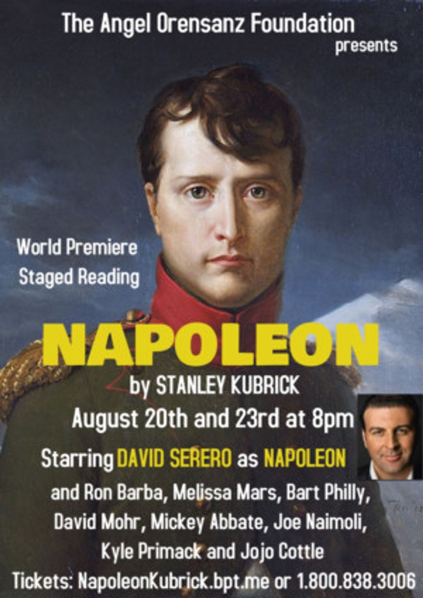 NAPOLEON By Stanley Kubrick To Be Presented For The First Time On Stage  Image