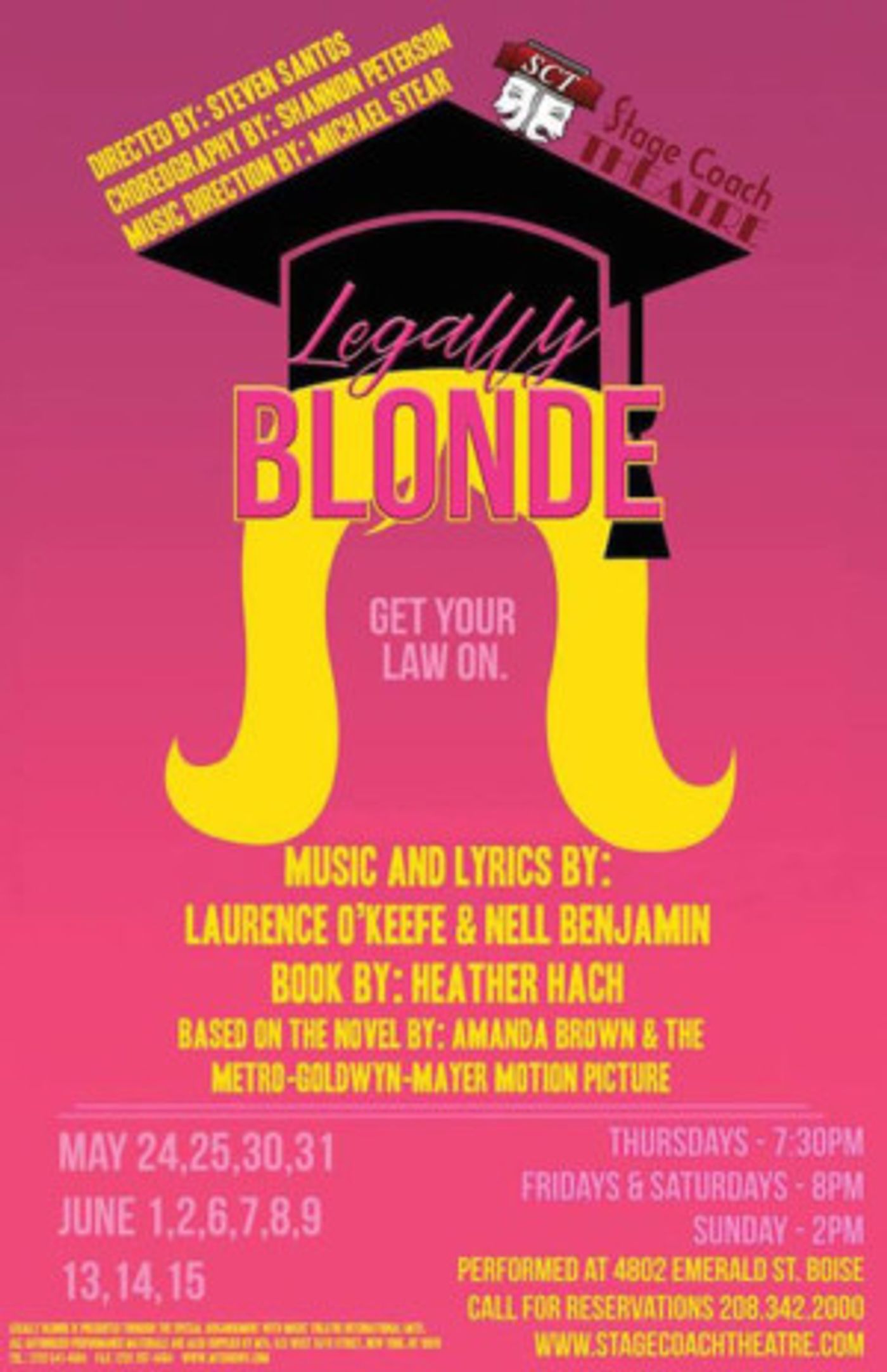 LEGALLY BLONDE Comes to Stage Coach Theatre  Image