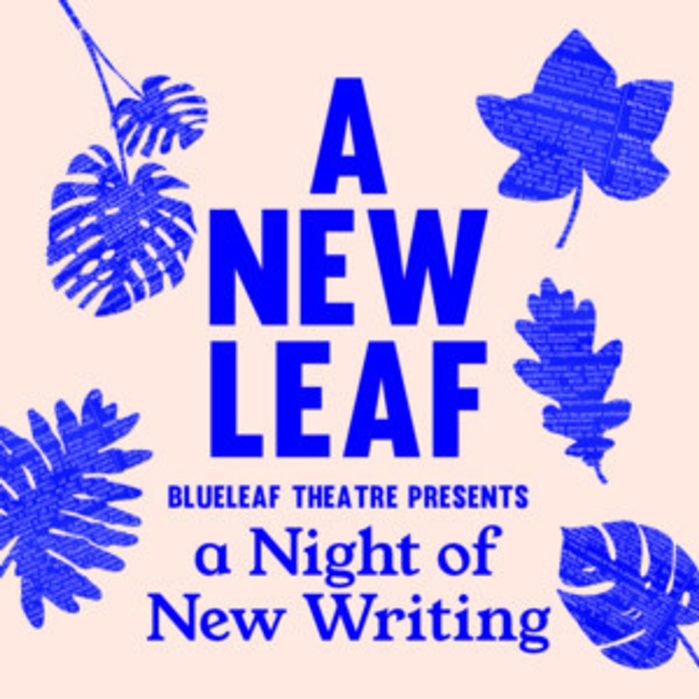 Blueleaf Theatre Announce New Writing Event At Old Red Lion Theatre  Image