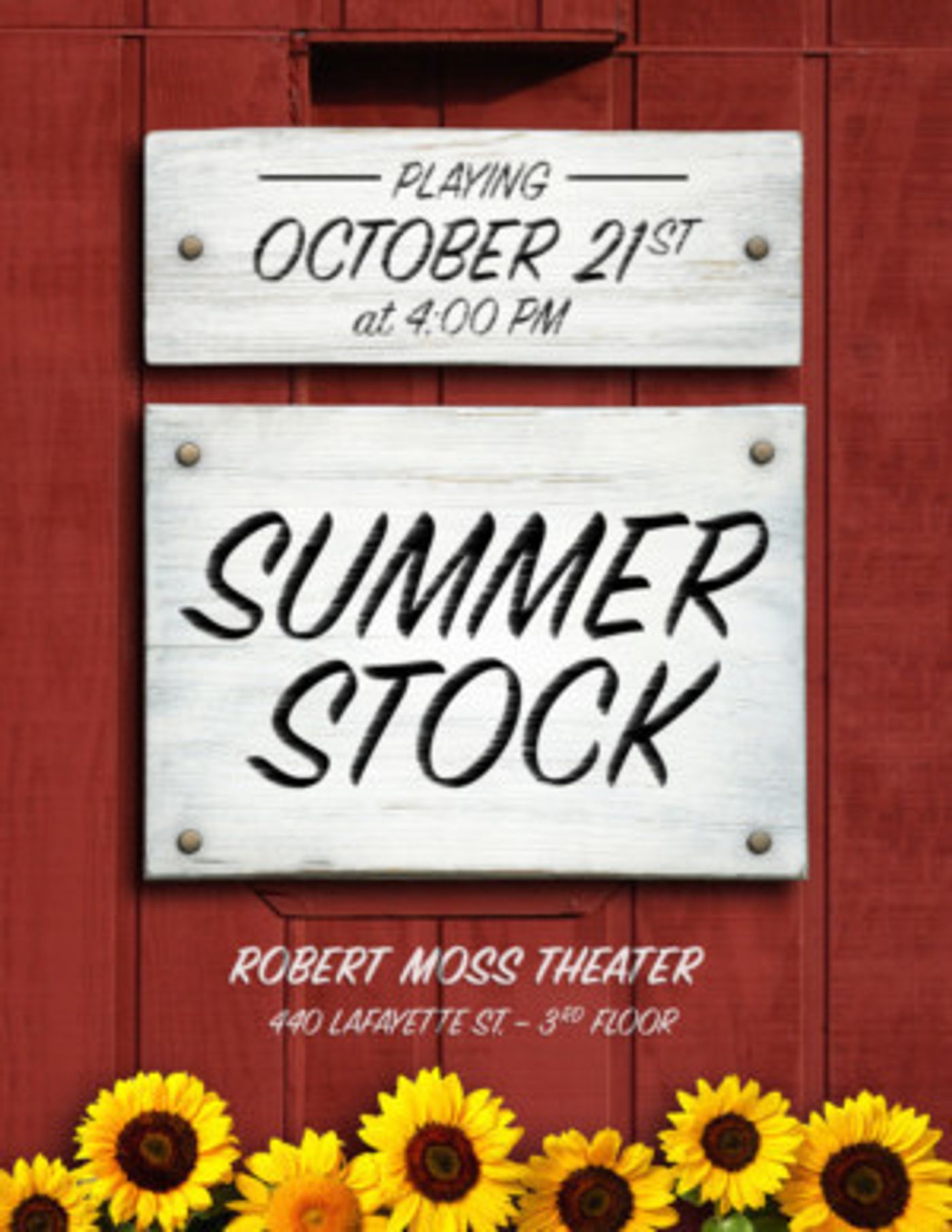 The Bridge Residency to Stage Reading of SUMMER STOCK This Weekend  Image