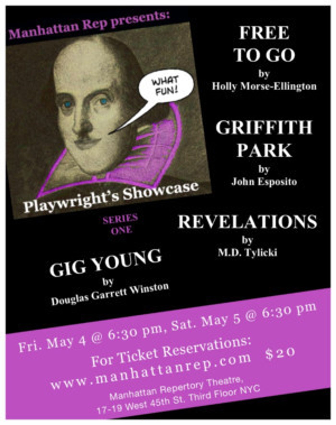 FREE TO GO Premieres At Manhattan Repertory Theatre  Image