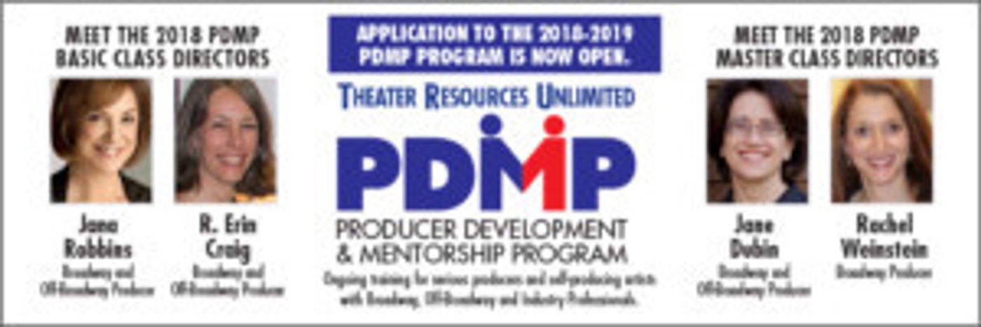 Theater Resources Unlimited Is Accepting Applications For The TRU Producer Mentorship & Development Program  Image