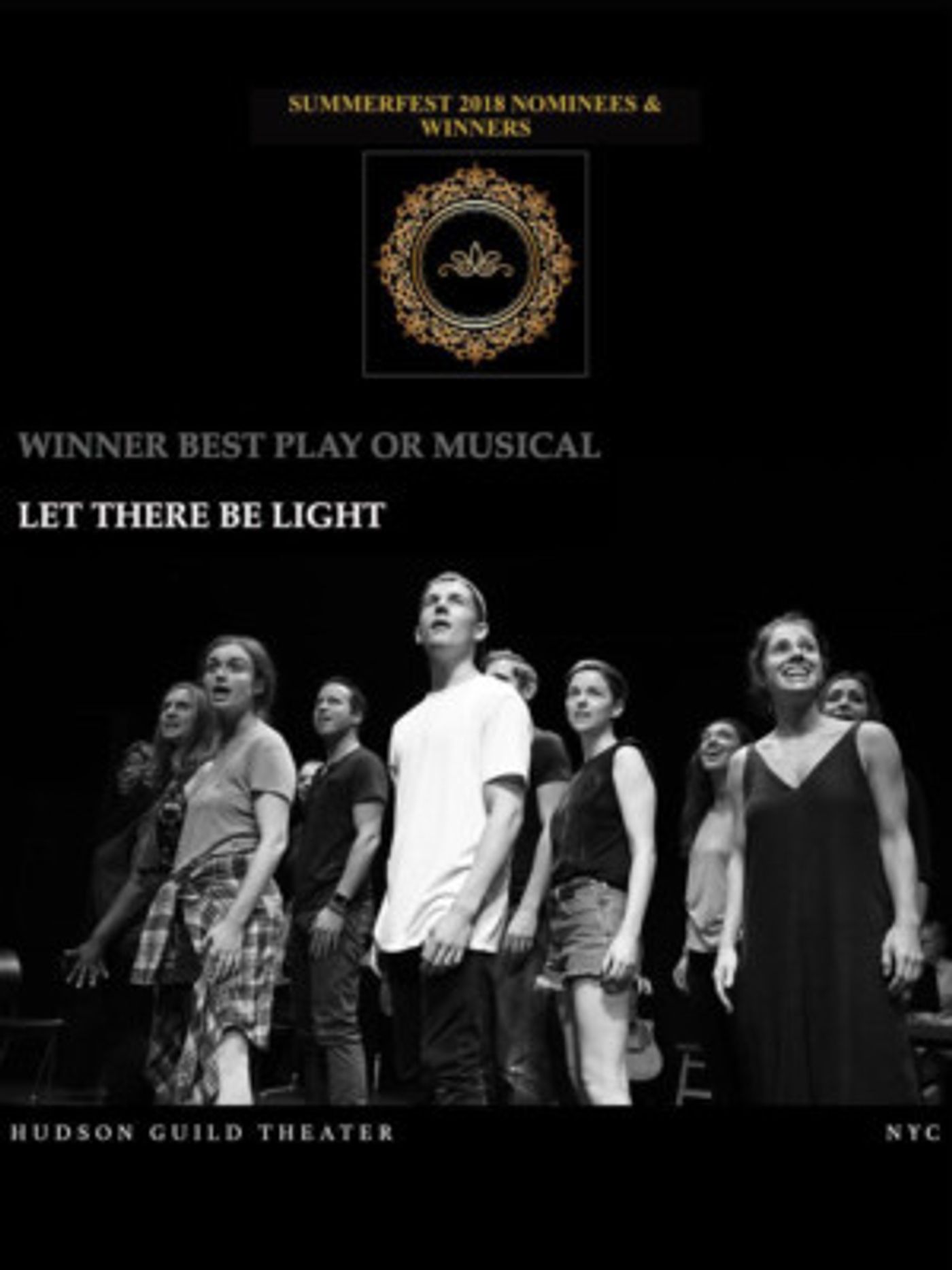 New Musical, LET THERE BE LIGHT Wins New York Theatre Festival's Summerfest 2018  Image