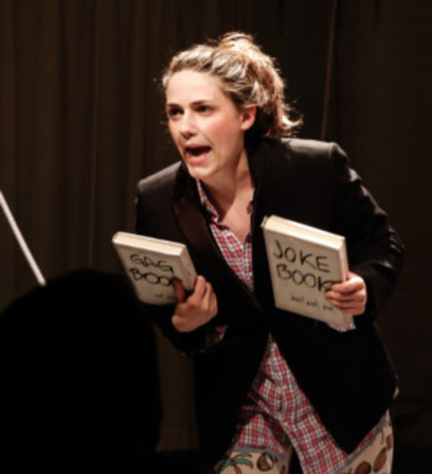 Angela Delfini Explains It All For You at The Millibo Art Theatre  Image