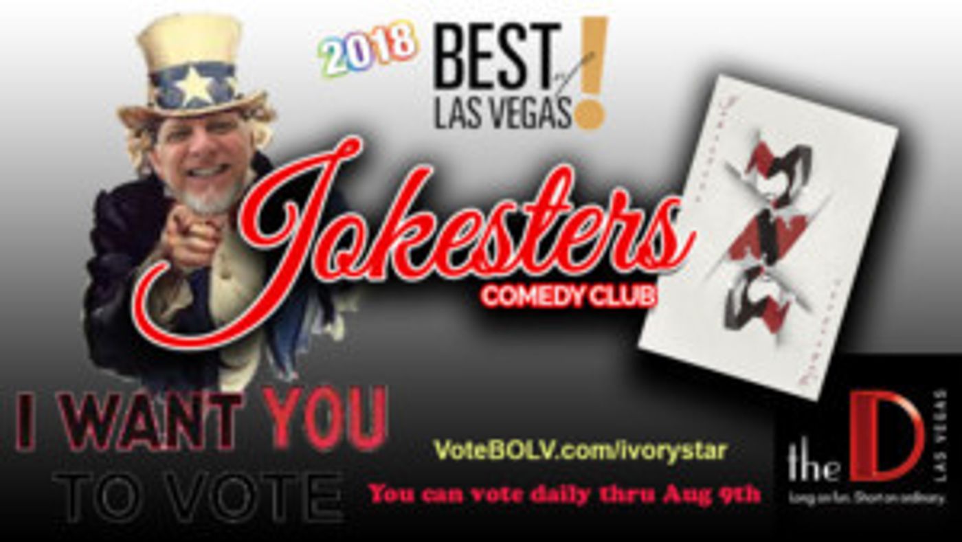Jokesters Comedy Club Nominated For 2018 Best Of Las Vegas Award  Image