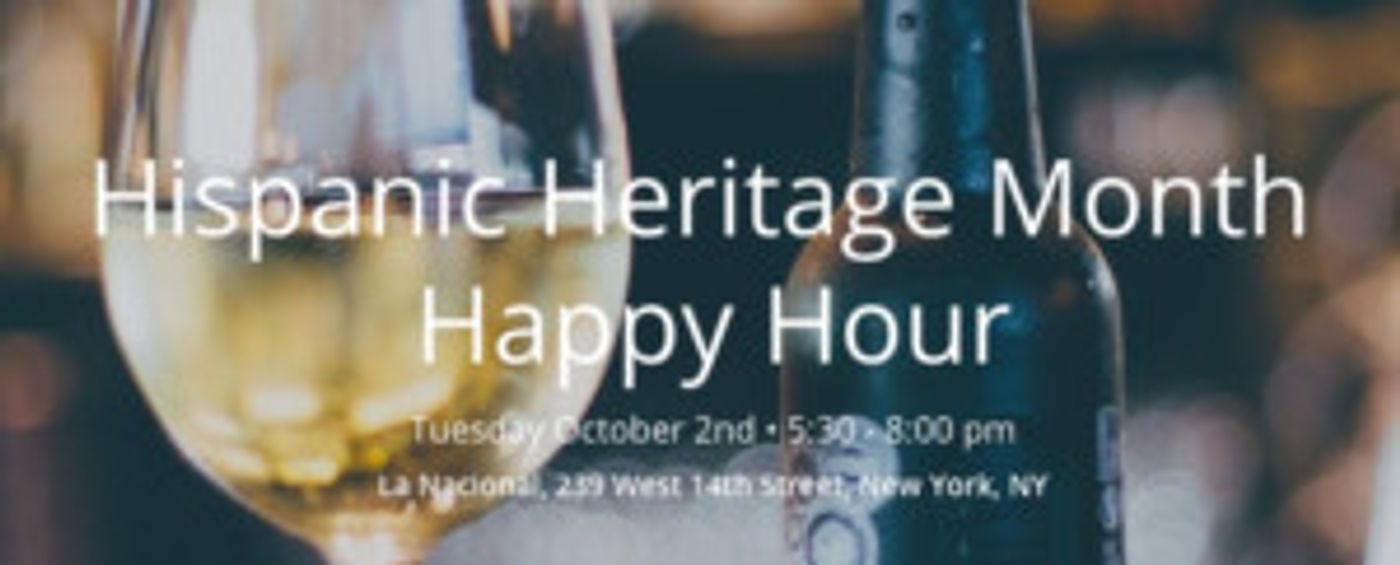 Ballet Hispánico Celebrates Hispanic Heritage Month With HISPANIC HERITAGE HAPPY HOUR  Image