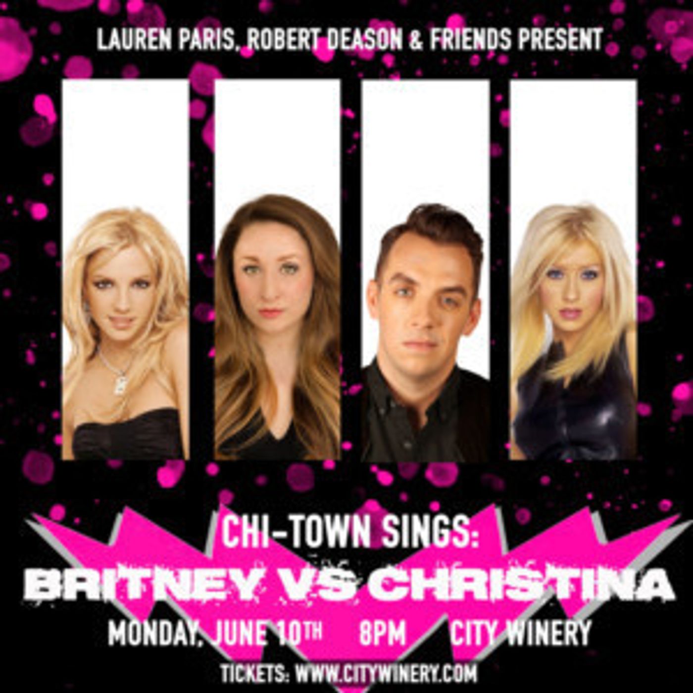 Chi-Town Sings Concert Announces BRITNEY VS. CHRISTINA  Image