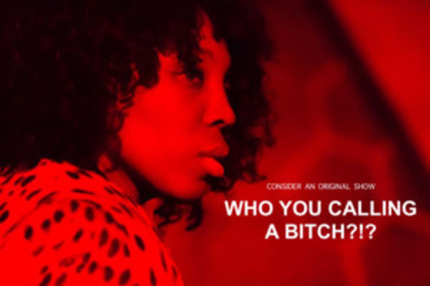 WHO YOU CALLING A BITCH?!? Announced At 2019 Dallas Solo Festival  Image