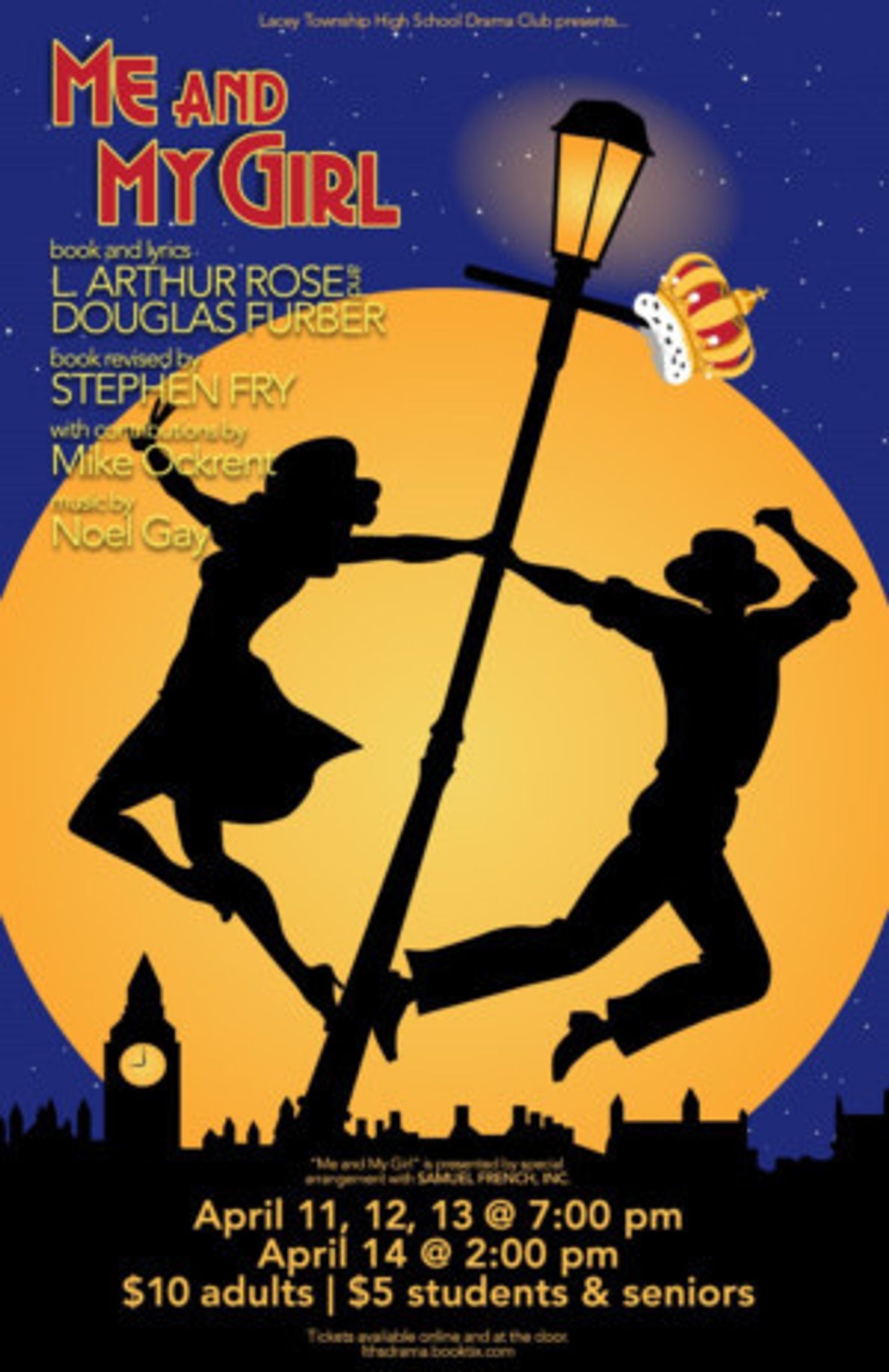 Lacey Township High School Drama Club To Present ME AND MY GIRL  Image